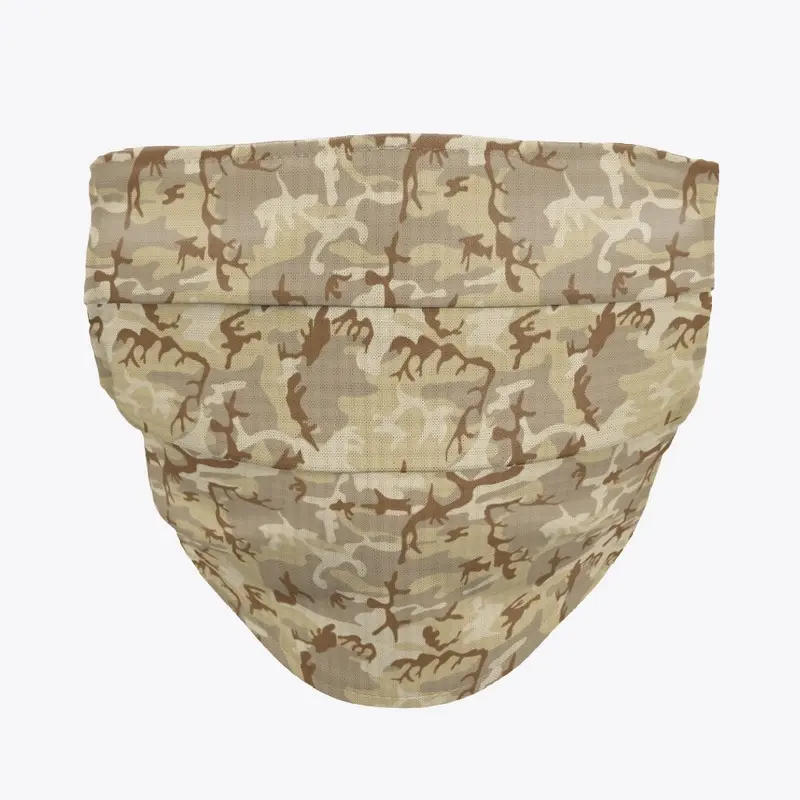 Desert Camo Face Mask